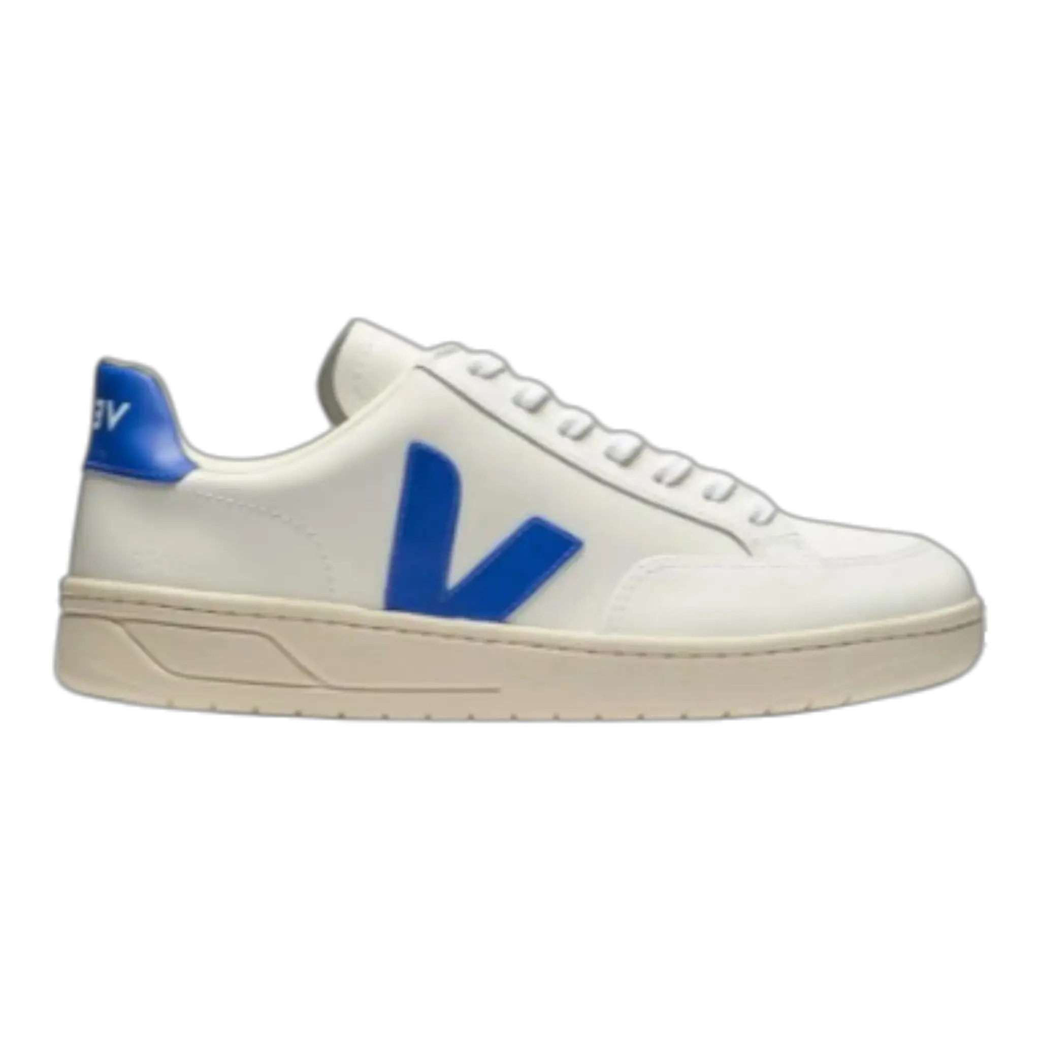 Veja V-12 Women White Paros Leather Sneakers