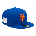 New Era 59Fifty MLB New York Mets Pop Sweat Fitted Hat Blue/Blue Men Fitted Hat
