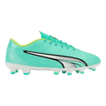 Puma Ultra Play FG/AG Men Firm Ground Soccer Cleats Electric Peppermint/White/Fast Yellow