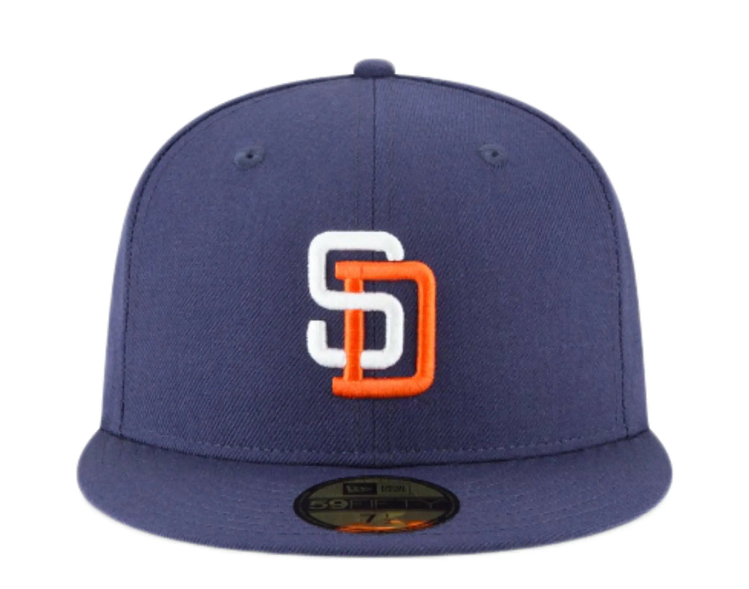 New Era 59Fifty San Diego Padres 1991 Cooperstown Men Fitted Hat Navy