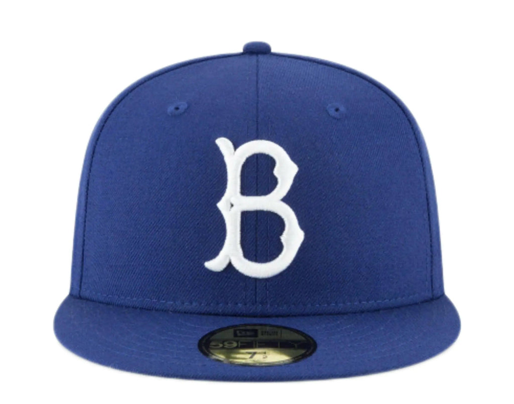 New Era 59Fifty Brooklyn Dodgers 1949 Cooperstown Men Fitted Hat Royal Blue