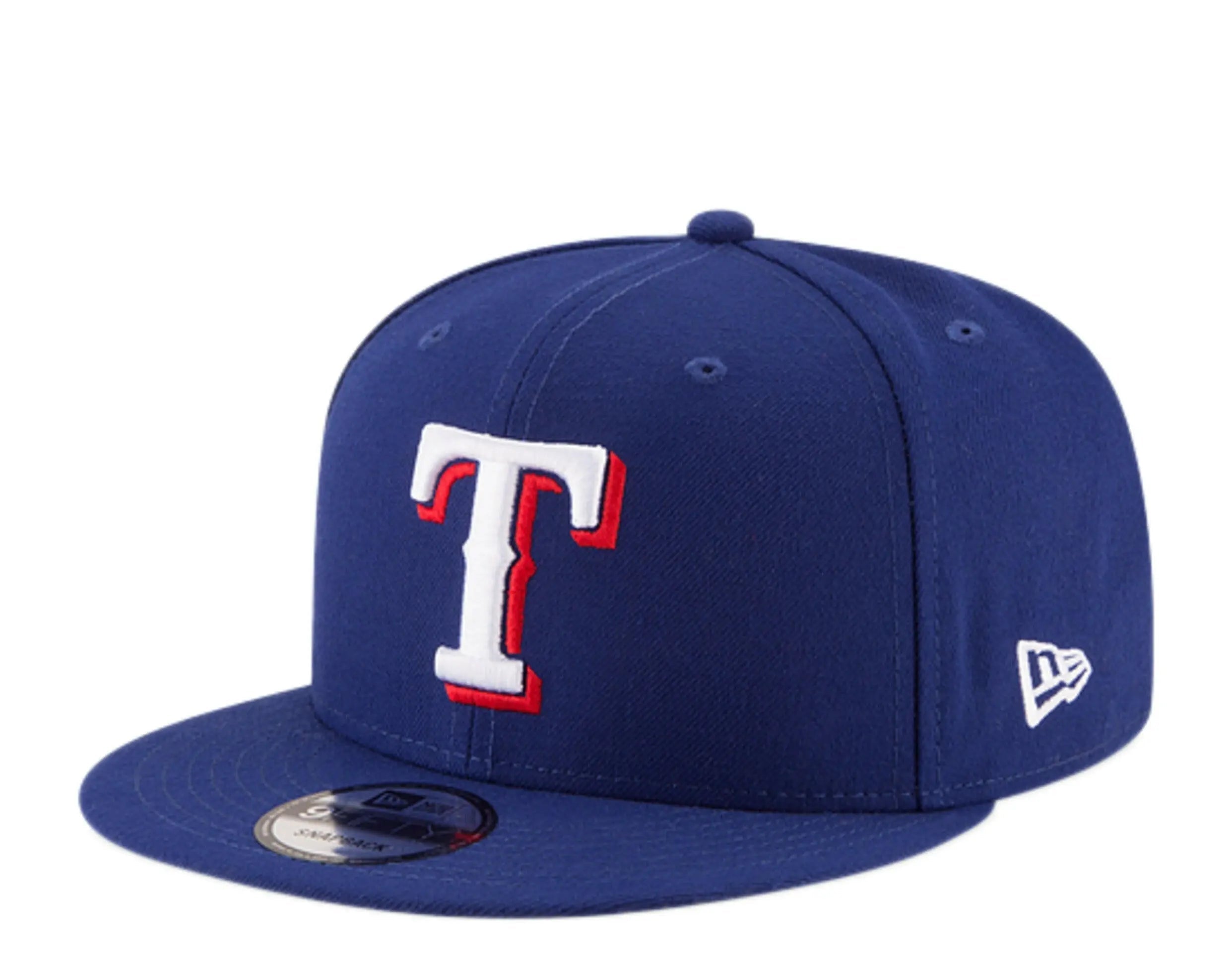 New Era 9Fifty Texas Rangers Men Snapback Hat Blue