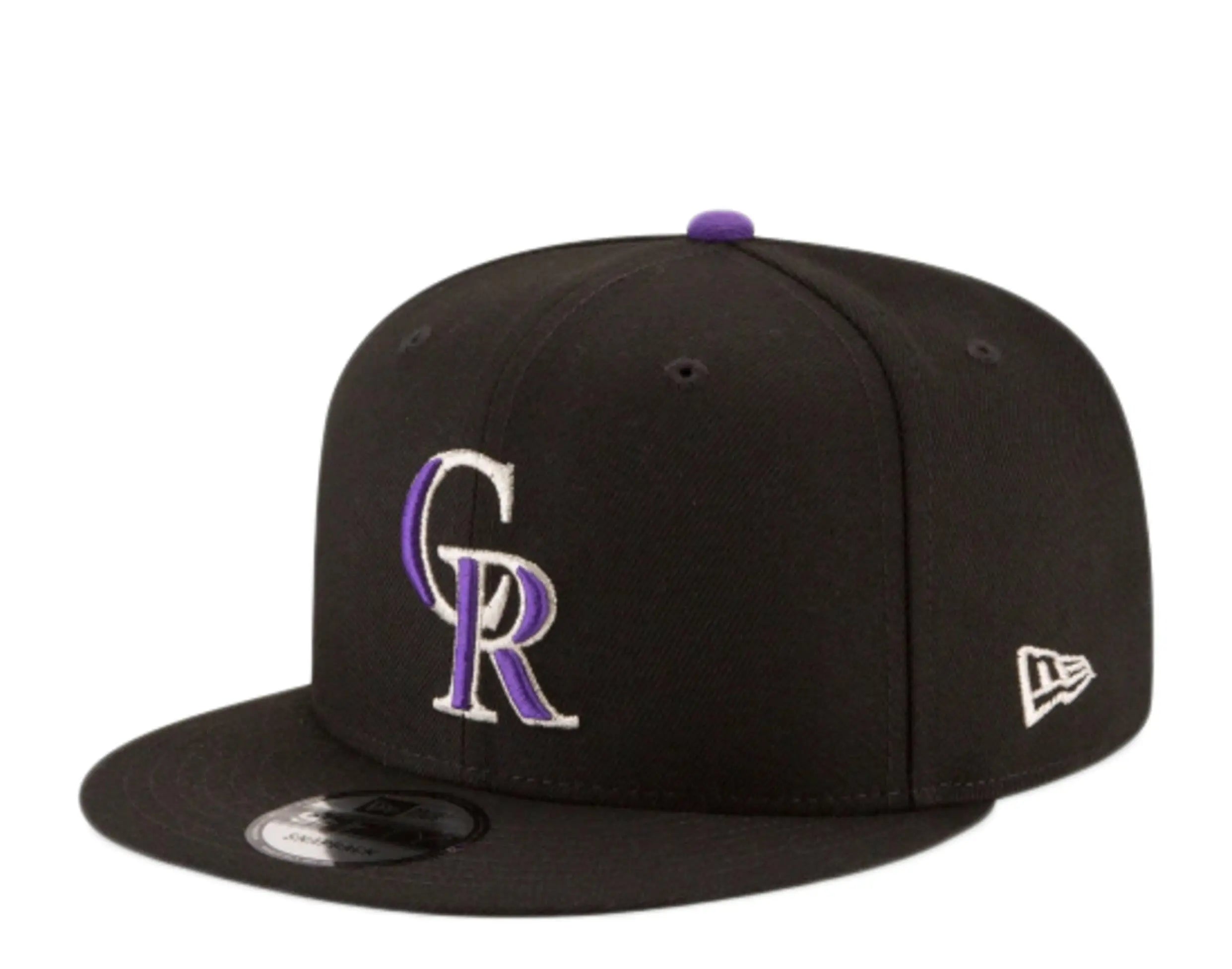 New Era 9Fifty Colorado Rockies Men Snapback Hat Black