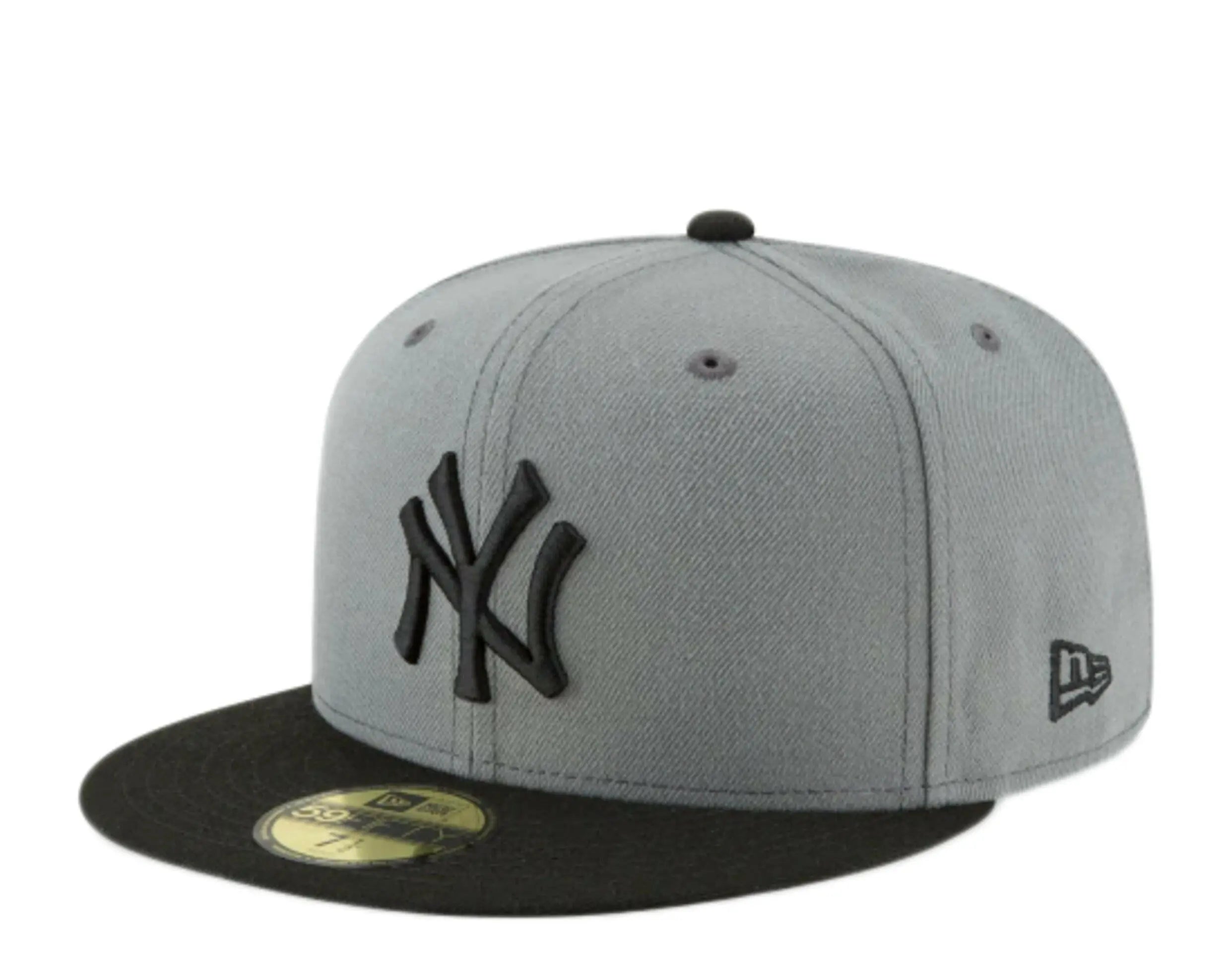 New Era 59Fifty New York Yankees Men Fitted Hat Storm Gray