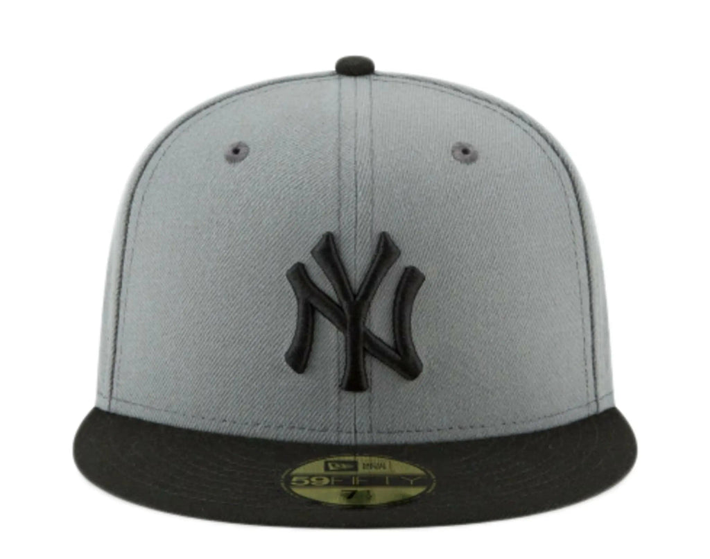 New Era 59Fifty New York Yankees Men Fitted Hat Storm Gray