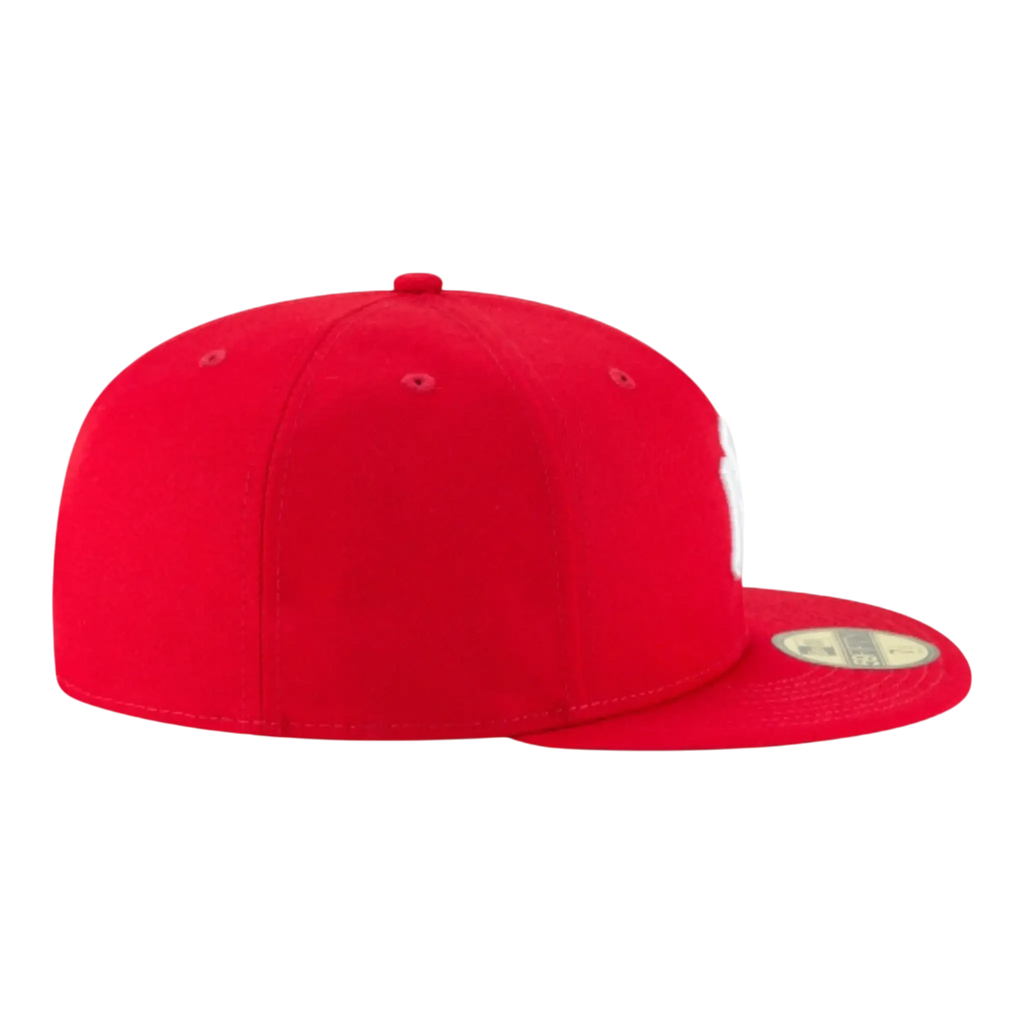 New Era 59Fifty New York Yankees Men Fitted Hat Red