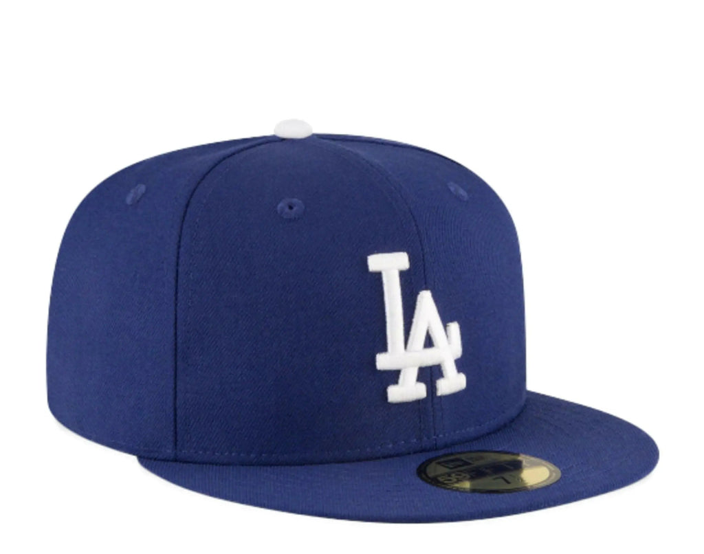 New Era 59Fifty Los Angeles Dodgers 1988 World Series Men Fitted Hat Royal Blue