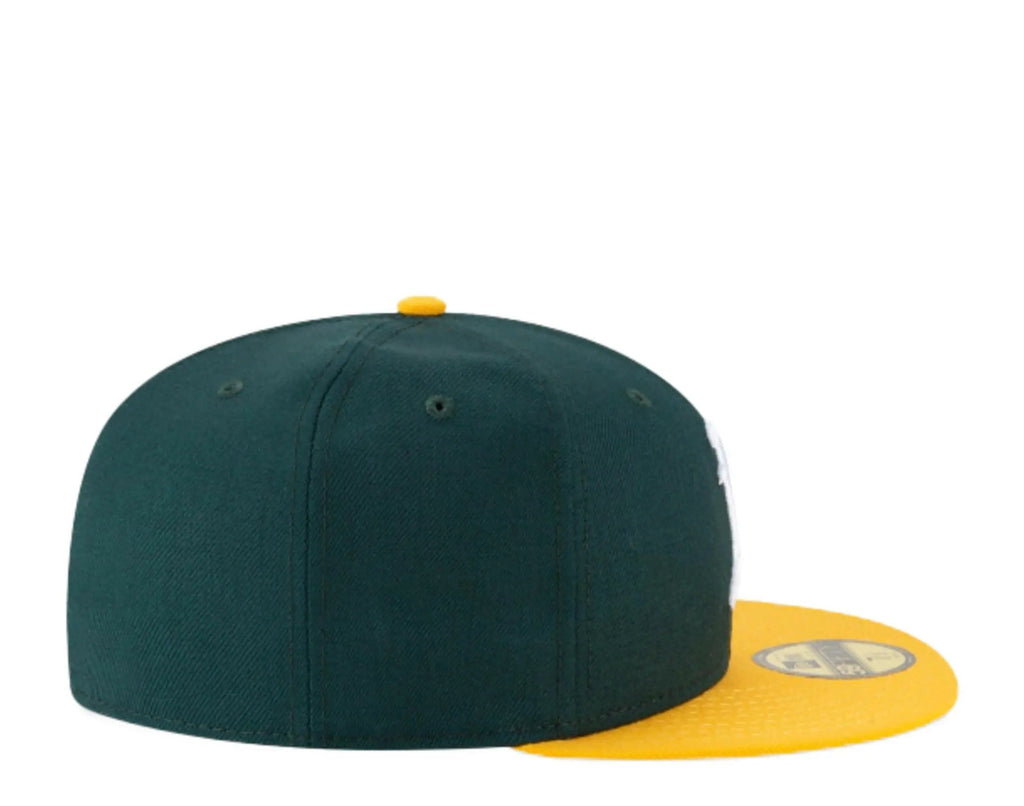 New Era 59Fifty Oakland Athletics 1989 World Series Men Fitted Hat Green/Yellow