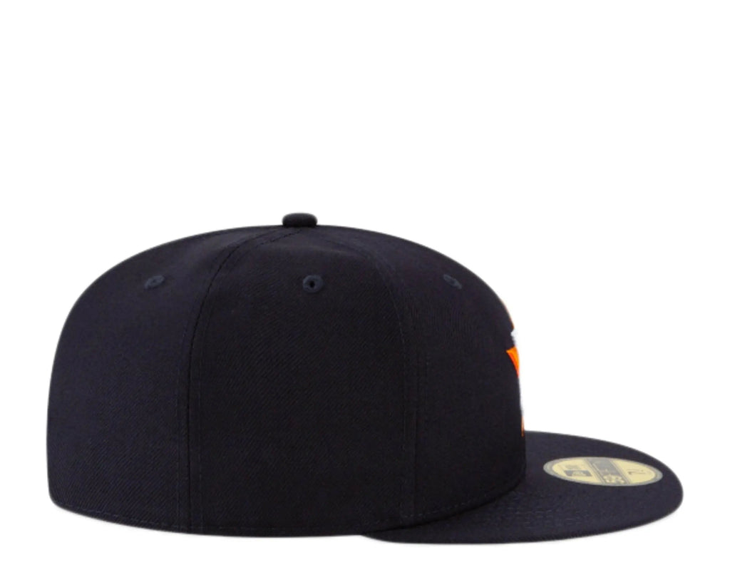New Era 59Fifty Houston Astros 2017 World Series Men Fitted Hat Navy Blue