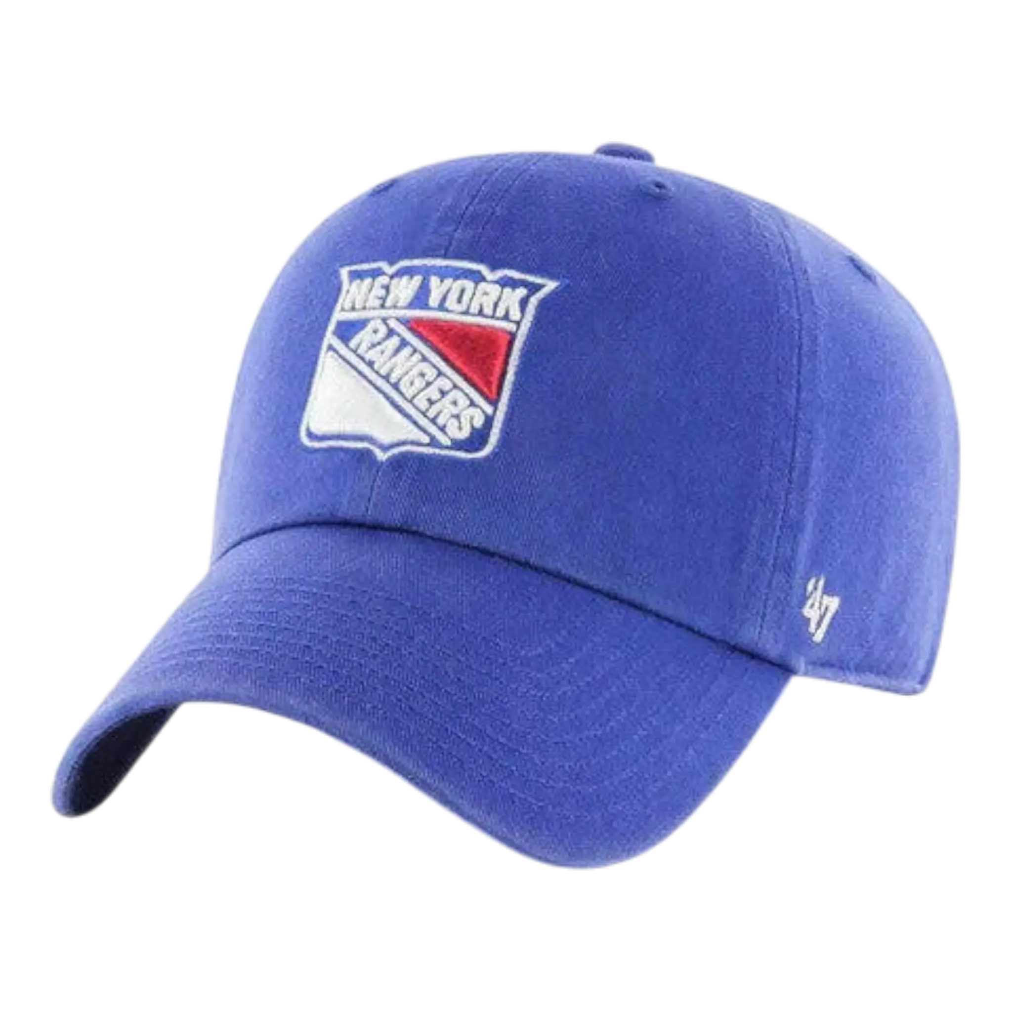 ’47 Brand Clean Up Men Strapback Hat New York Rangers Royal