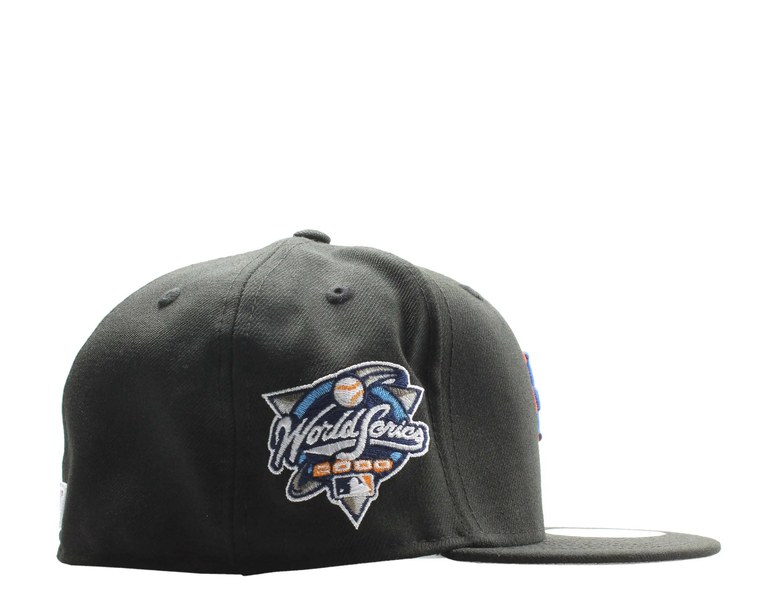 New Era 59Fifty New York Mets 2000 World Series Men Fitted Hat Black