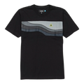 Cookies Ninety Five Jersey S/S Knit Men T-Shirt Black/Grey/Lime