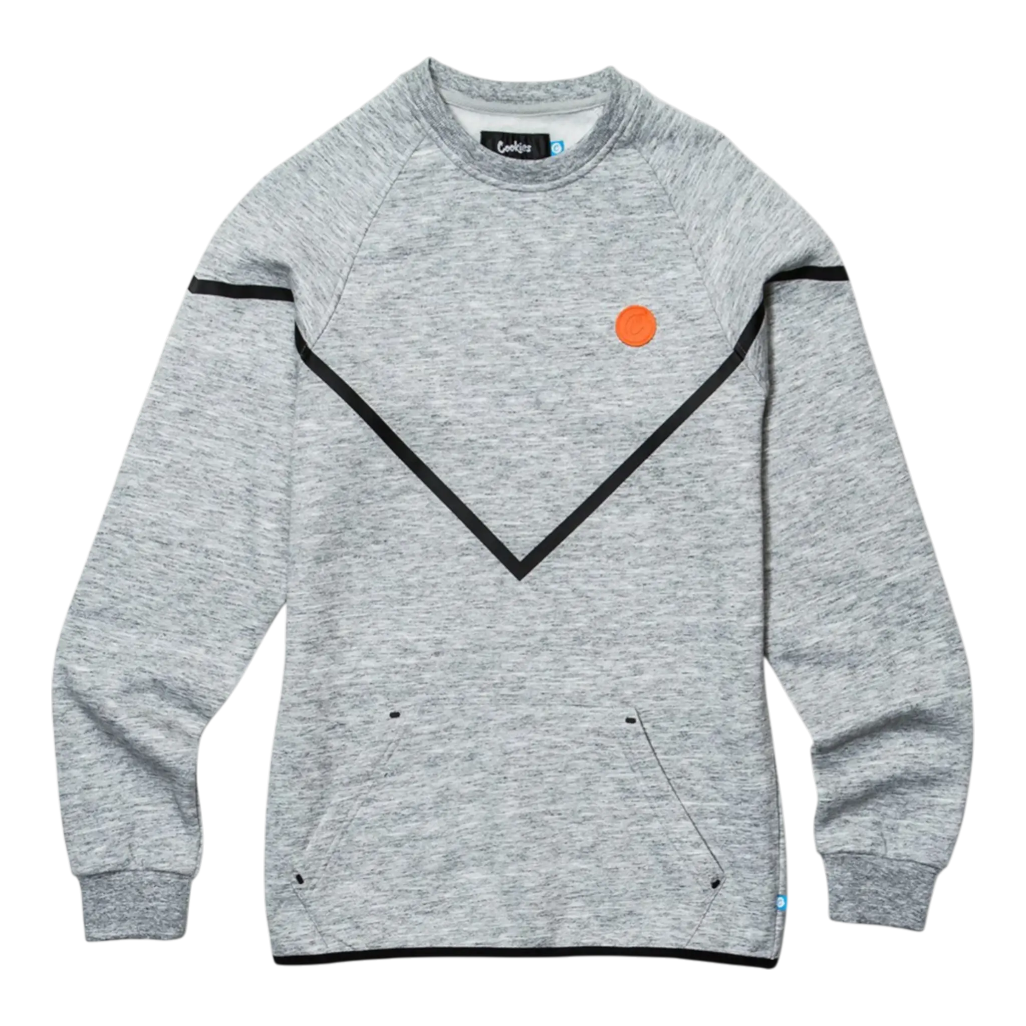 Cookies Altitude Fleece Crew Sweatshirt Men Heather Grey/Tech Grey