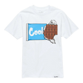 Cookies Block Logo Graphic T-Shirt Men White