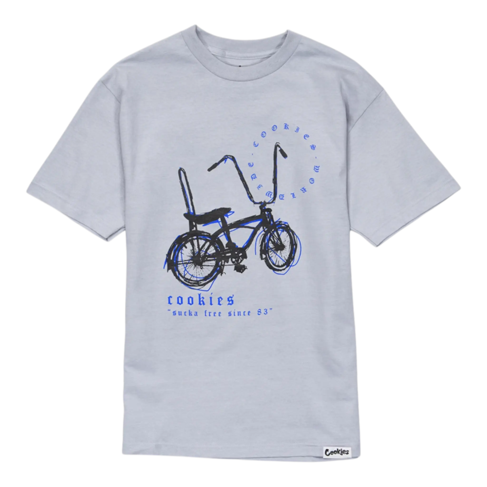 Cookies Silver Foil Logo Men T-Shirt Silver