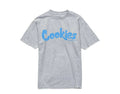 Cookies Original Logo Thin Mint Men T-Shirt Heather Grey/Blue