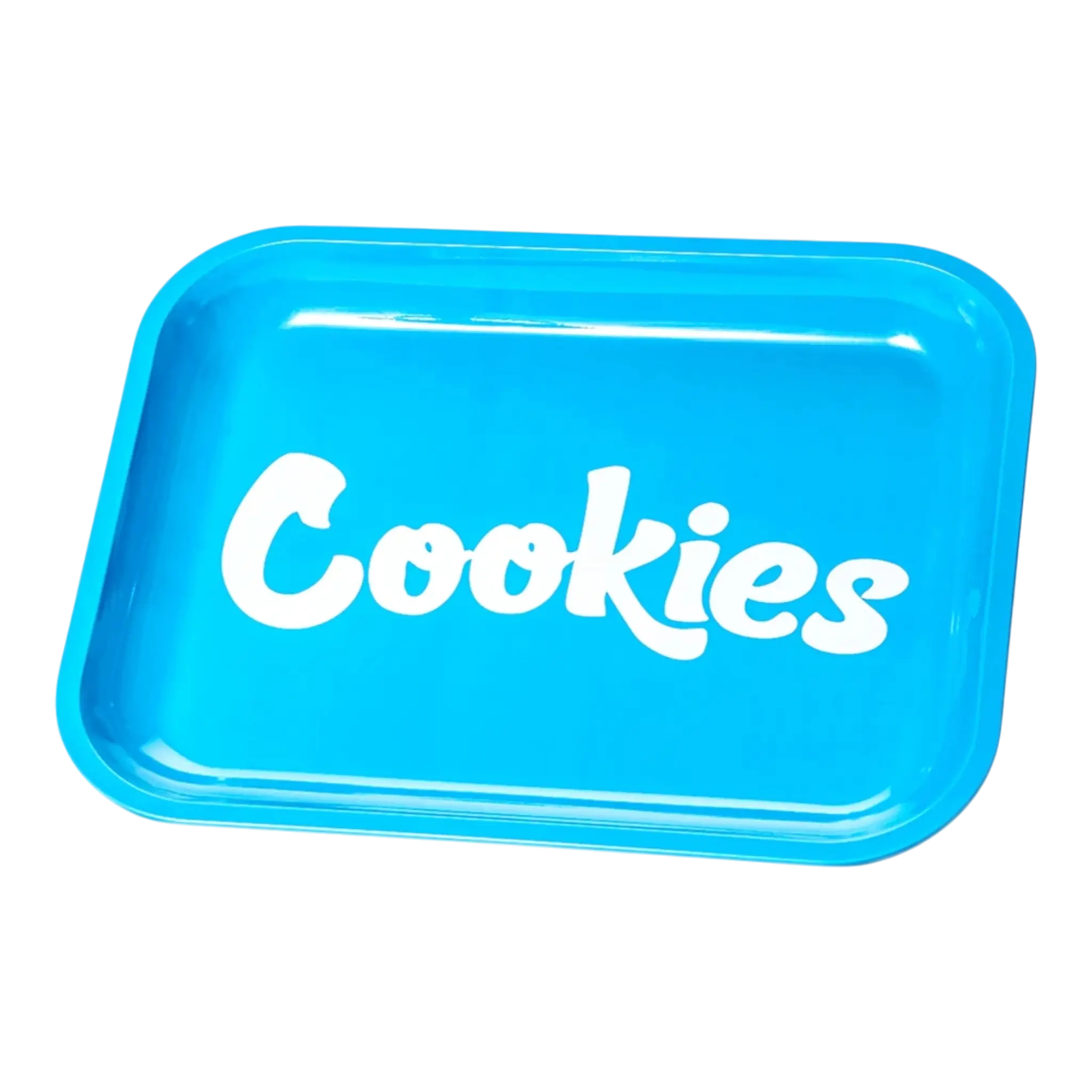 Cookies Metal Rolling Tray Blue