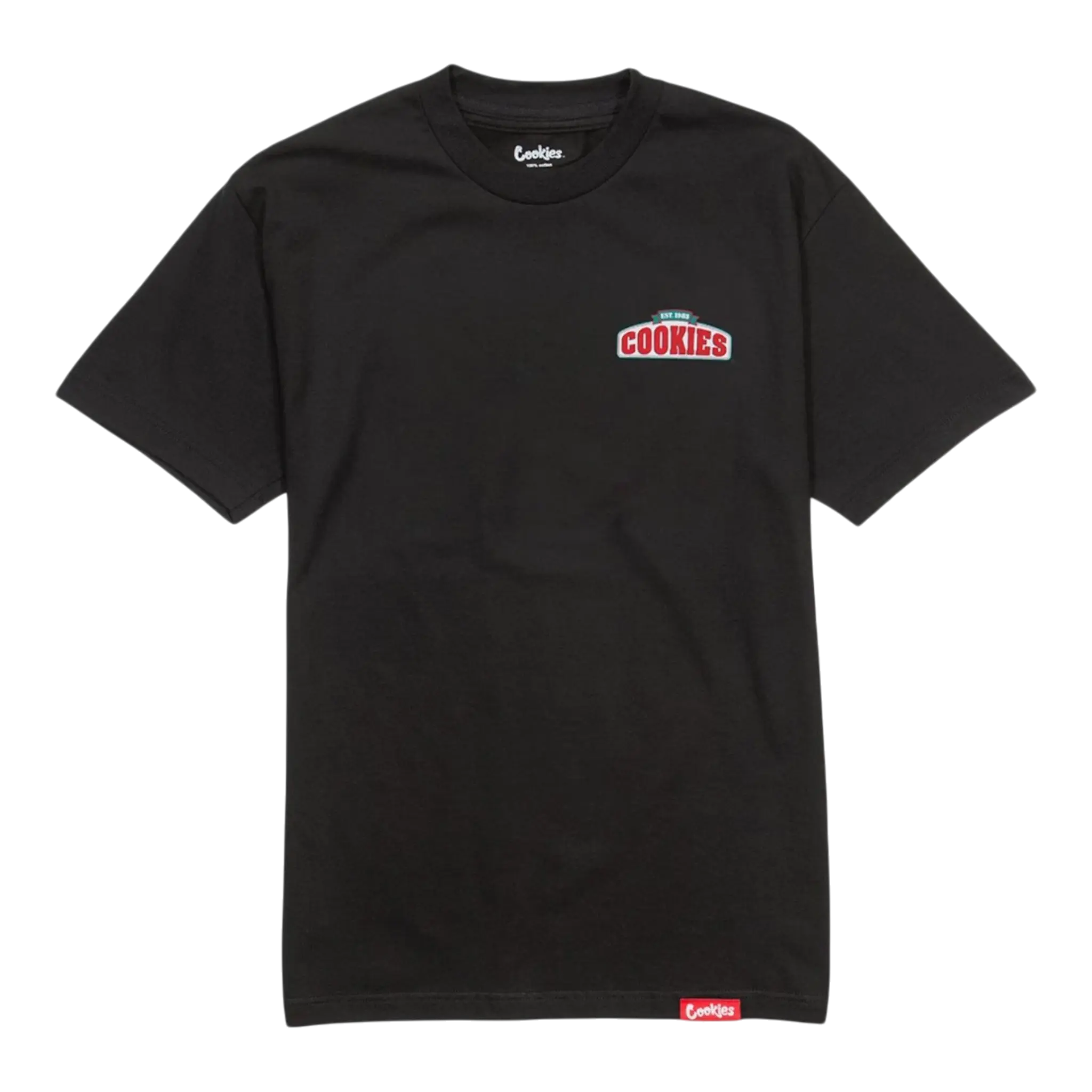 Cookies Arch Logo T-Shirt Men Black
