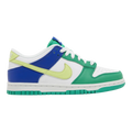 Nike Dunk Low Kids Sneakers White/Light Lemon/Stadium Green