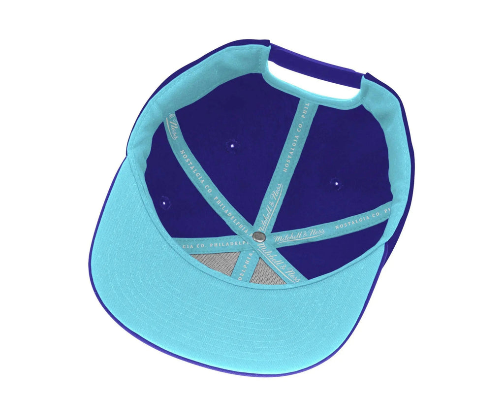 Mitchell & Ness Los Angeles Lakers HWC Finals Men Snapback Hat Purple/Blue
