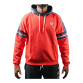Sergio Tacchini Dominic Pull-Over Men Hoodie Vintage Red/Navy/White