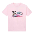 Anti Social Social Club Gran Turismo Logo Men T-Shirt Pink