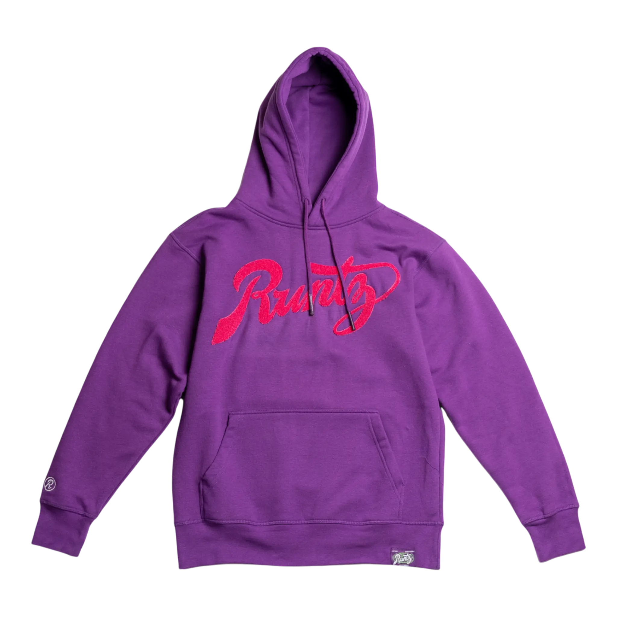 Runtz Smoking Skulls Pull-Over Men’s Hoodie – Purple