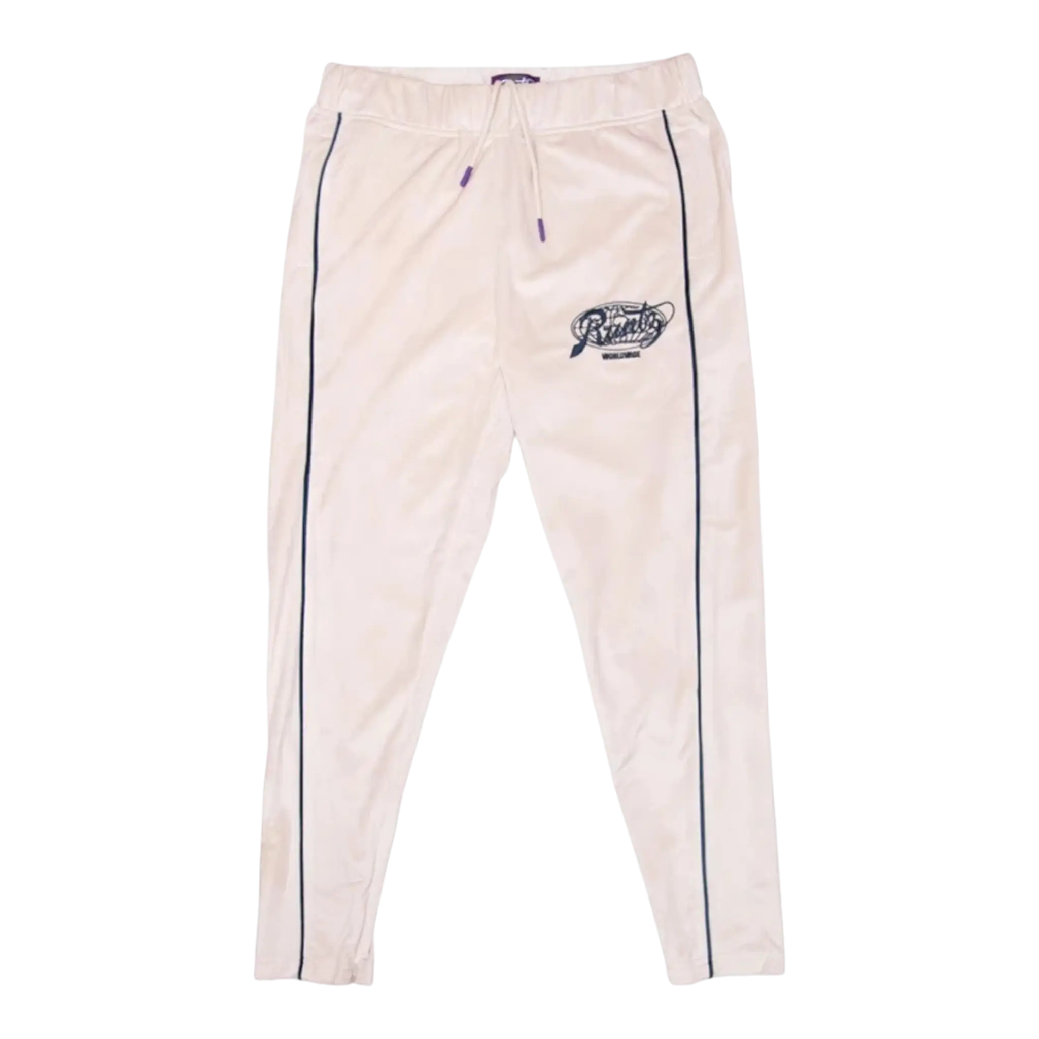 Runtz Around The World Velour Joggers Men’s Pants – Cream