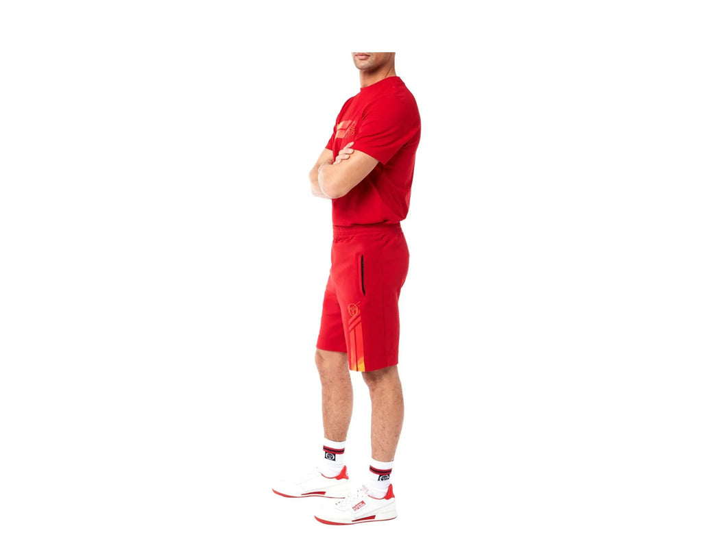 Sergio Tacchini Velocita Men Shorts Tango Red