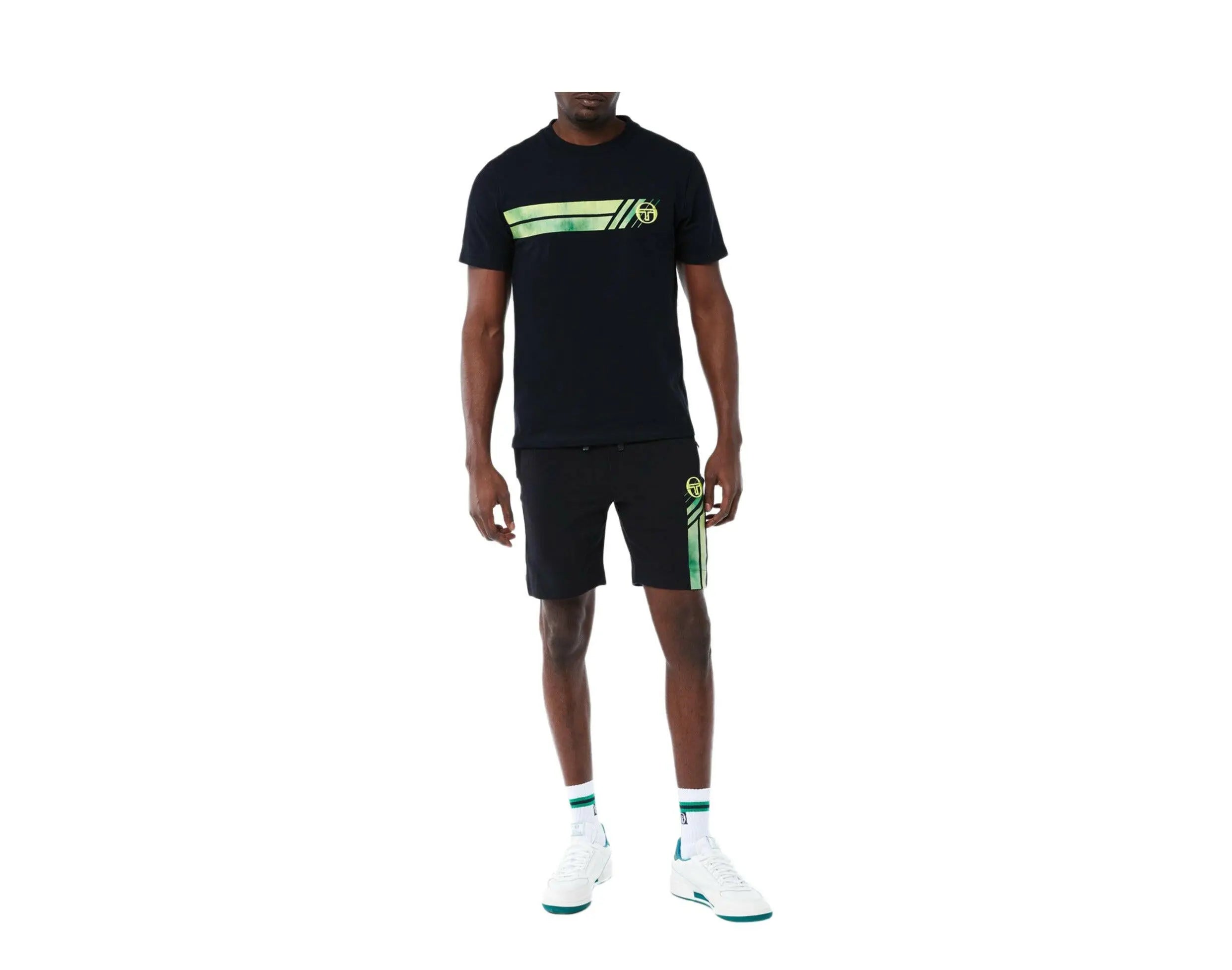 Sergio Tacchini Velocita Men T-Shirt Anthracite