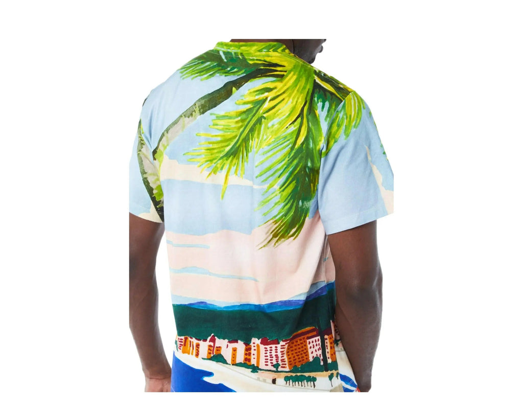 Sergio Tacchini Ciudad Men T-Shirt Cherry Tomato Multi