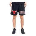 Pro Standard NBA Chicago Bulls Logo Men Mesh Shorts Black