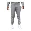 Sergio Tacchini Itzal Men Jogger Sweatpants Dark Grey Melange/Ivory