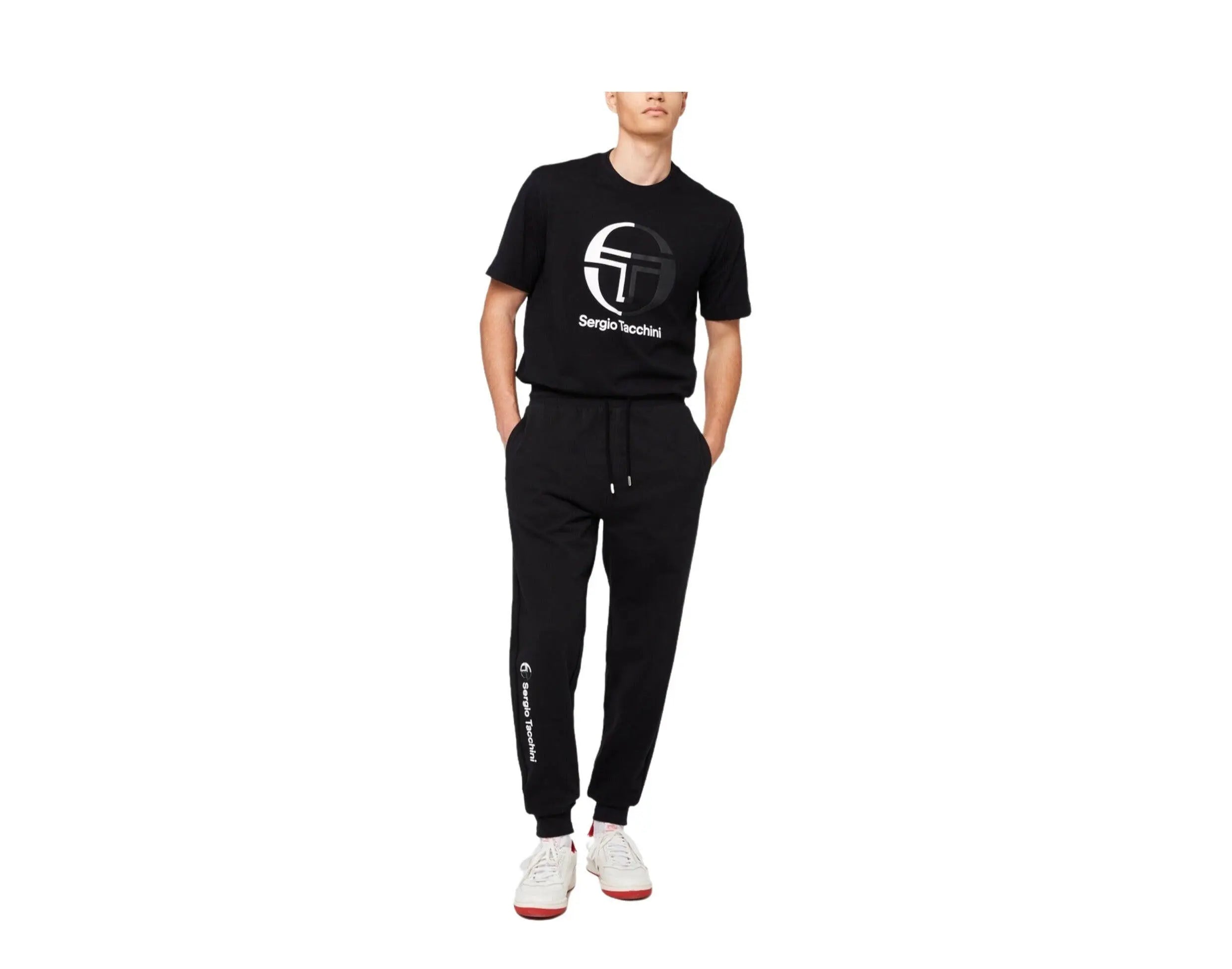 Sergio Tacchini Essential Men Sweatpants Black
