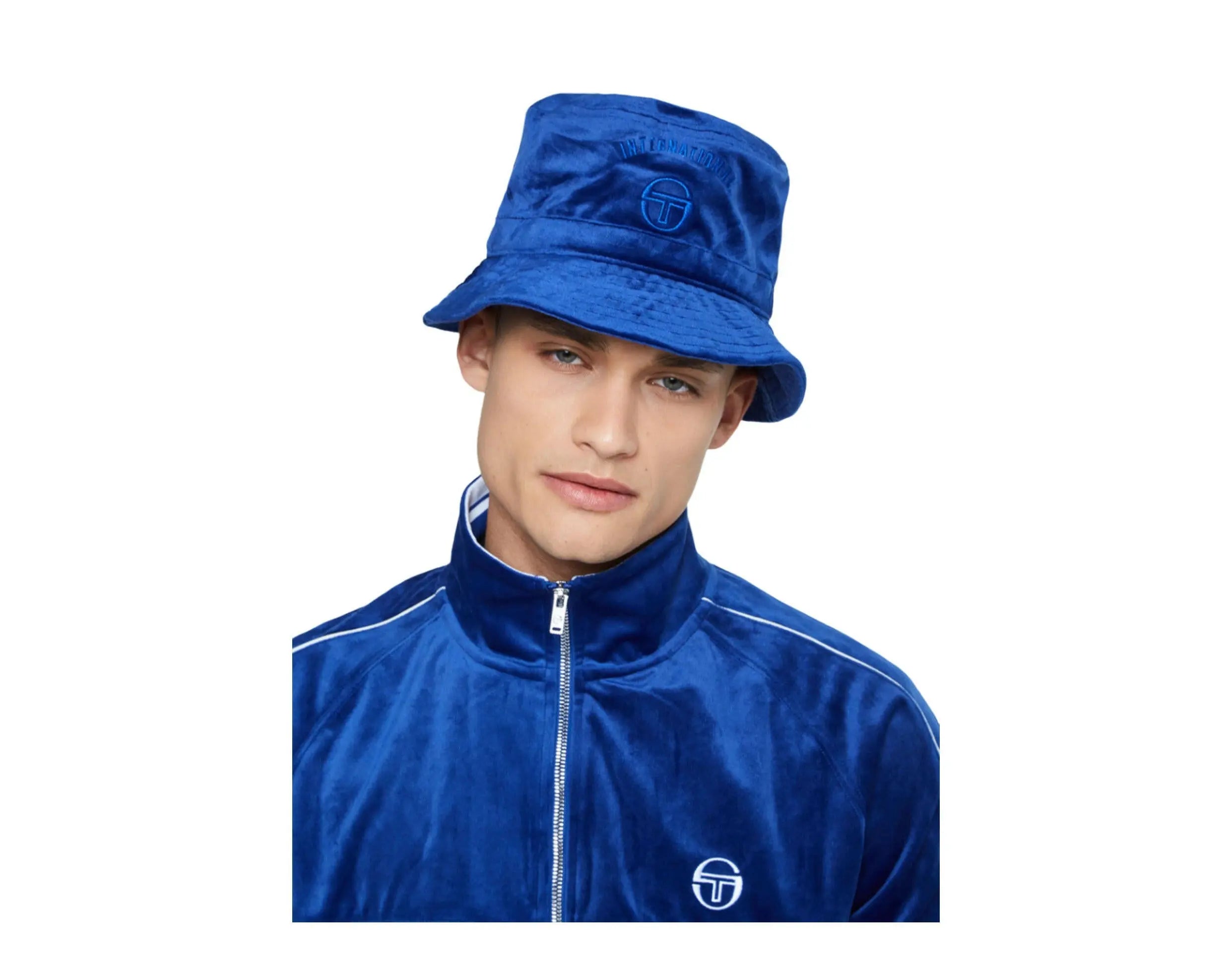 Sergio Tacchini Sovana Men Bucket Hat Mazarine Blue