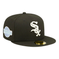 New Era Chicago White Sox Pop Sweat Men Fitted Hat Black