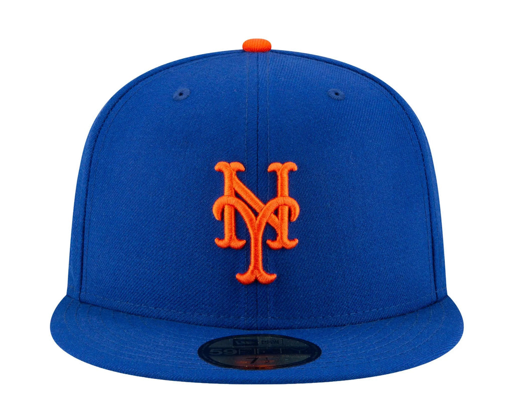 New Era 59Fifty Men New York Mets Icy 2013 ASG Side Patch Fitted Hat Royal/Baby Blue