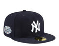 New Era 59Fifty Men New York Yankees Icy 2008 ASG Side Patch Fitted Hat Navy/Baby Blue
