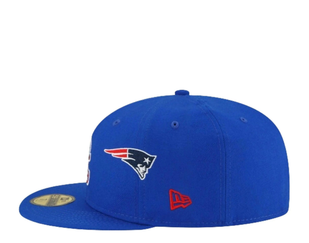 New Era x Just Don 59Fifty Men New England Patriots Fitted Hat Royal Blue