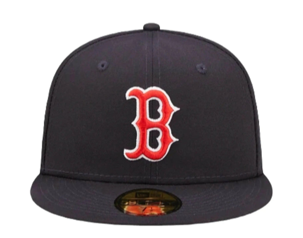 New Era 59Fifty MLB Boston Red Sox Cloud Icon Fitted Hat Navy