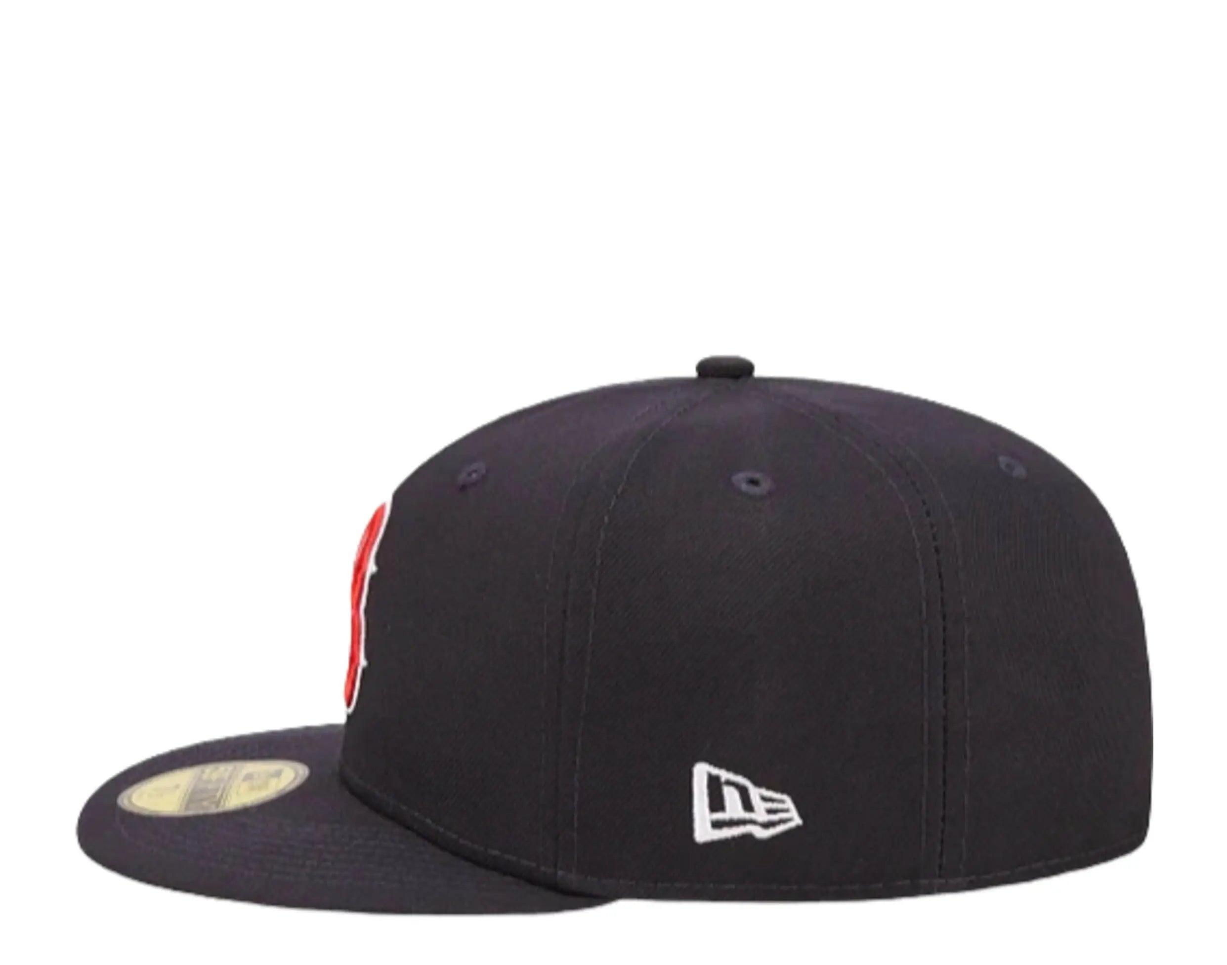 New Era 59Fifty MLB Boston Red Sox Cloud Icon Fitted Hat Navy