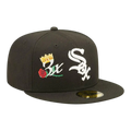 New Era Chicago White Sox Crown Champs WS Men Fitted Hat Black