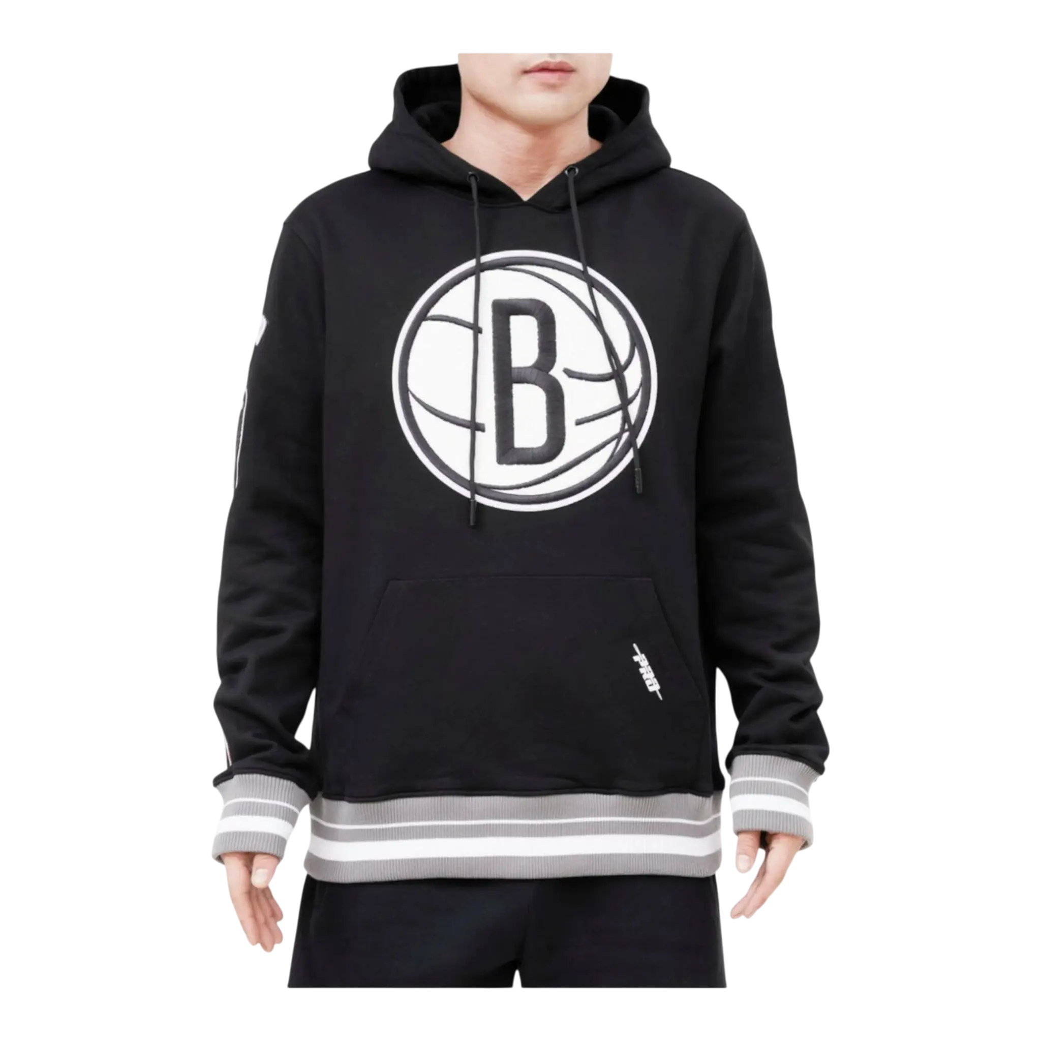 Pro Standard NBA Brooklyn Nets Retro Classic Men Hoodie Black