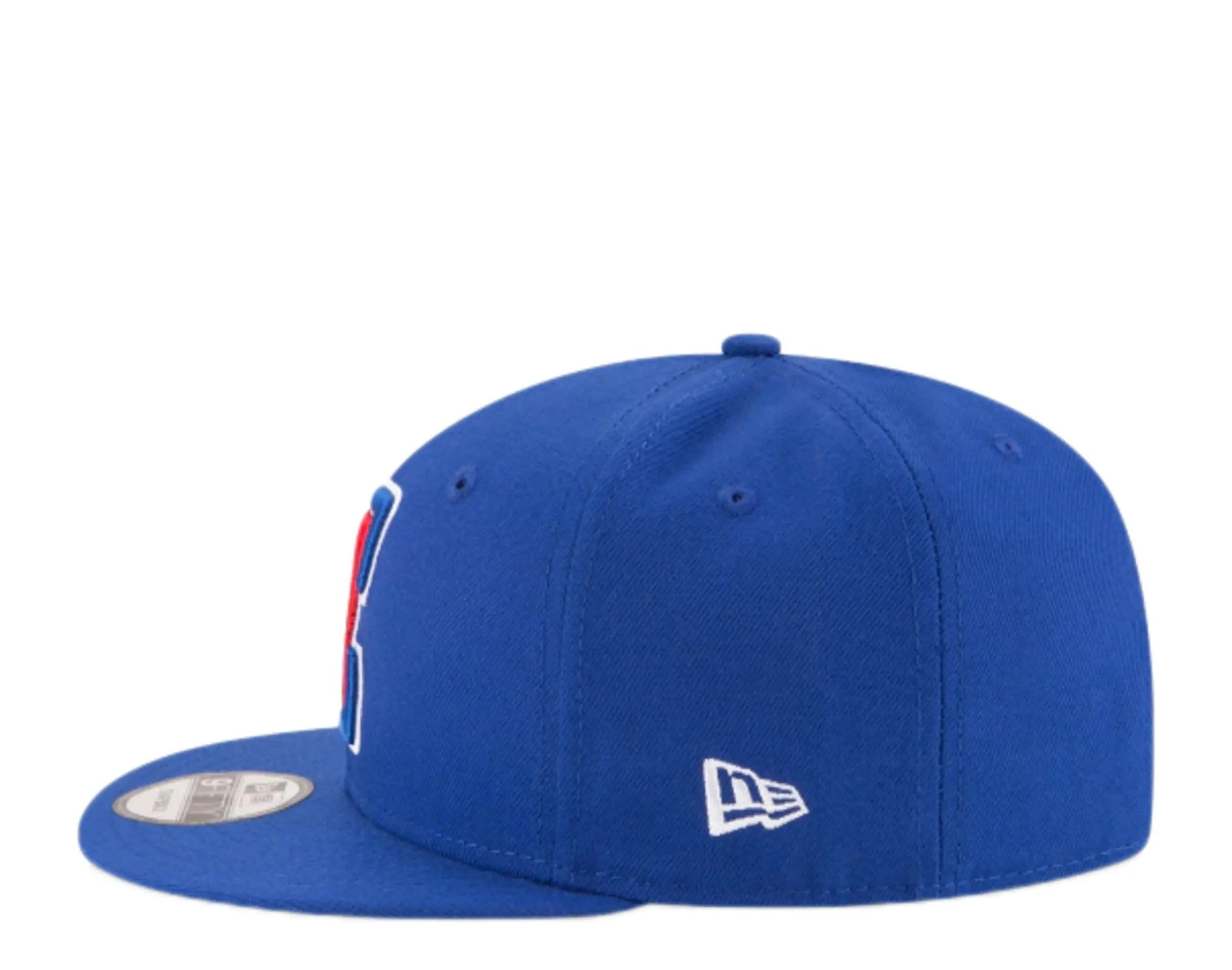 New Era 9Fifty Men Snapback Hat Royal Blue