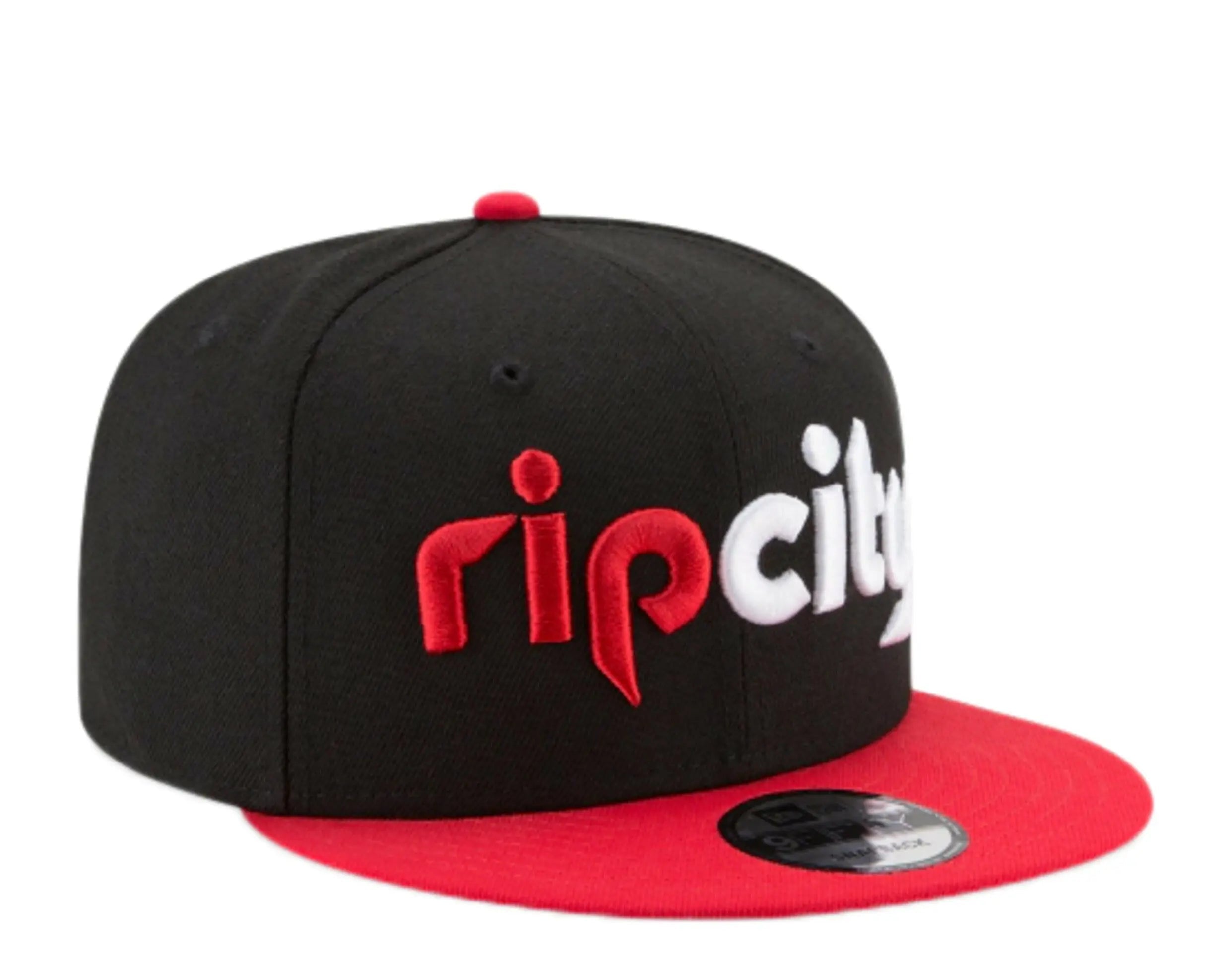 New Era 9Fifty Men Snapback Hat Black/Red