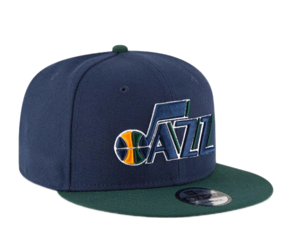 New Era 9Fifty Men Snapback Hat Navy/Green