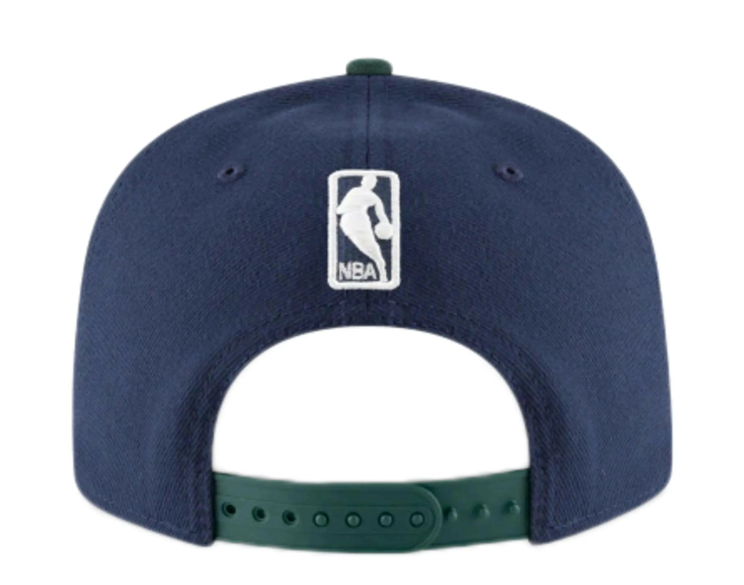 New Era 9Fifty Men Snapback Hat Navy/Green