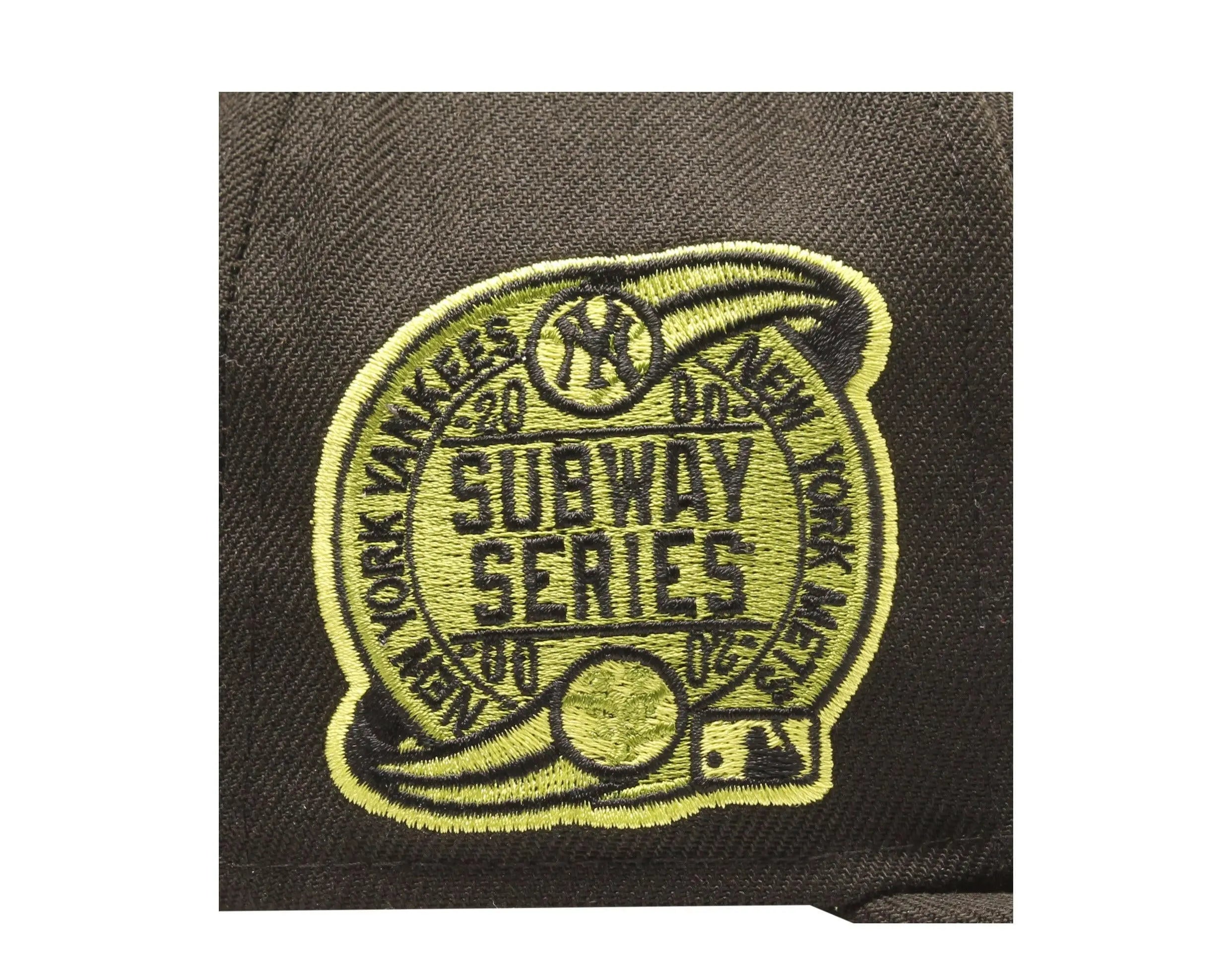 New Era 59Fifty Men Fitted Hat Black New York Yankees 2000 Subway Series Apple Undervisor