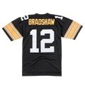 Mitchell & Ness Legacy Pittsburgh Steelers 1976 Terry Bradshaw Men Jersey Black/Gold/White