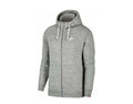 Nike Sportswear Legacy Full-Zip Men Hoodie Carbon Heather Grey/Sail